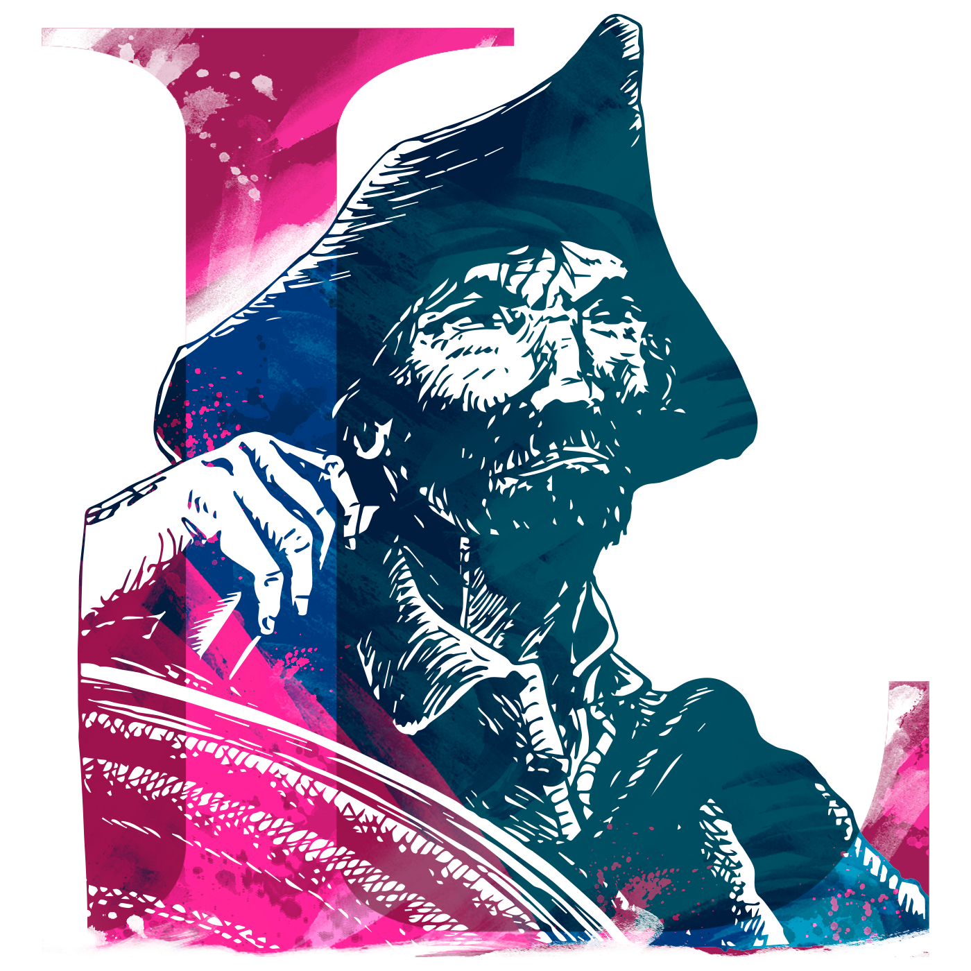 Illustration du pirate Olivier Levasseur dit « La Buse »