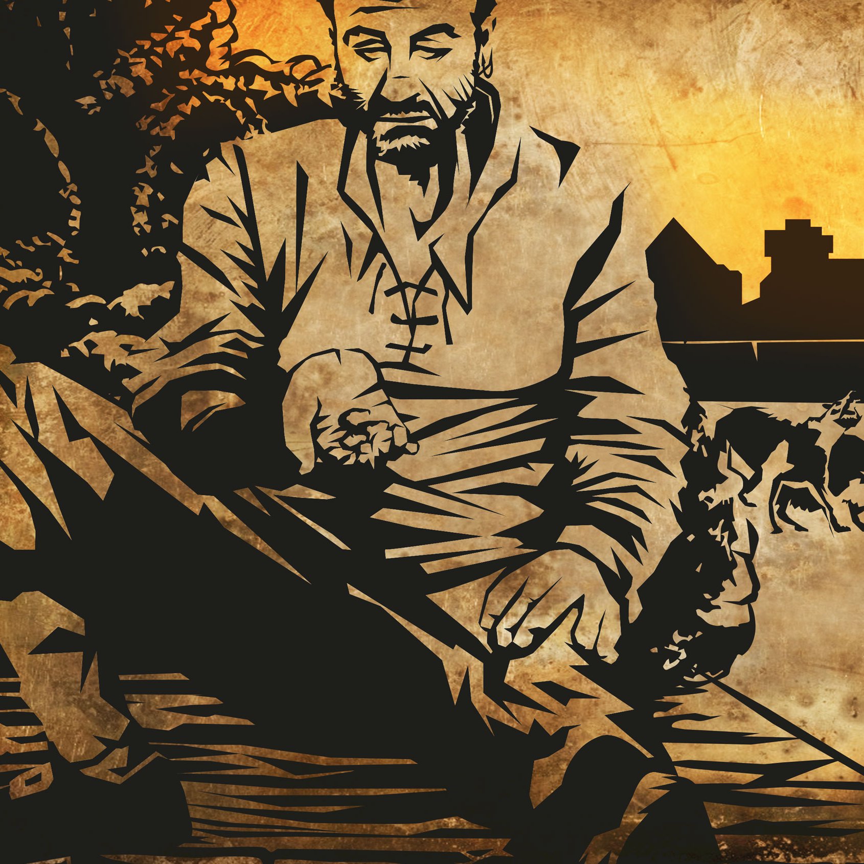 Illustration Trois cailloux pour les chiens